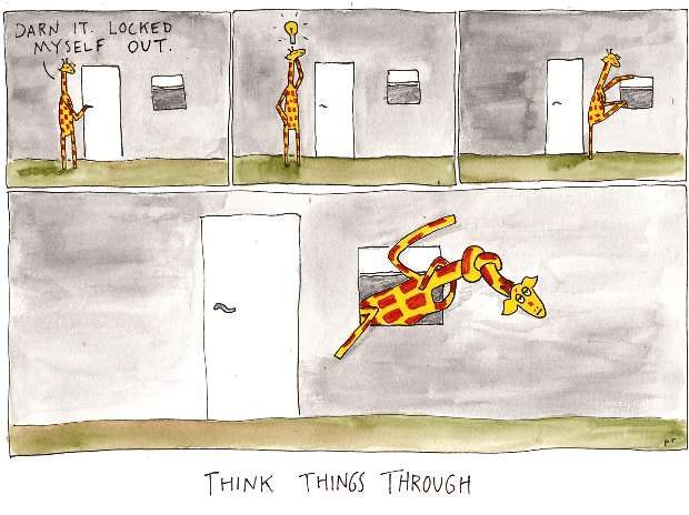 Think things through