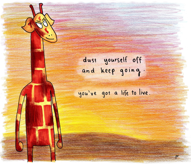 dust yourself off
