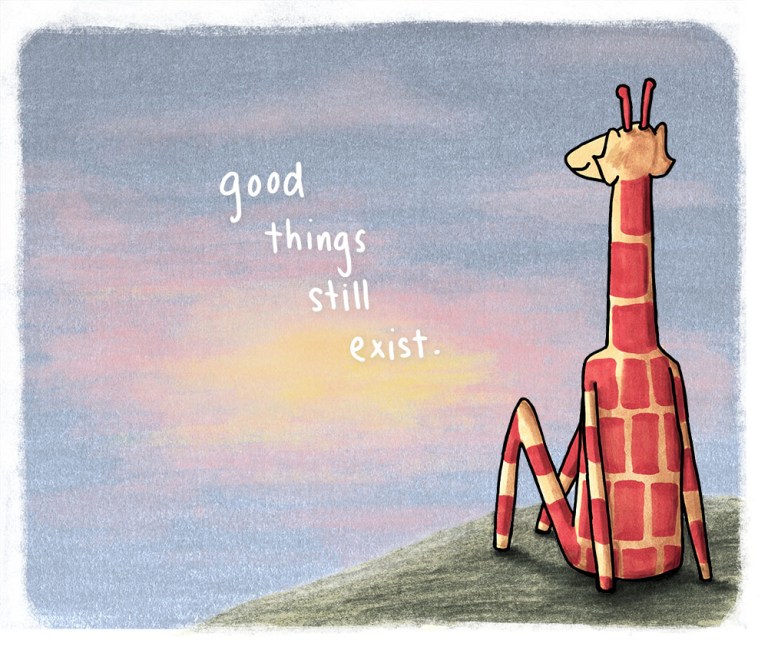 April 27, 2017 Good things still exist Motivating Giraffe